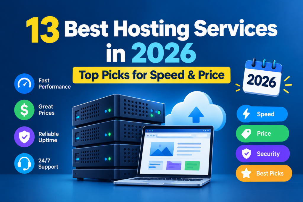 13 Best Hosting Services in 2026 Top Picks for Speed & Price